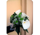 Каскадный букет невесты №033